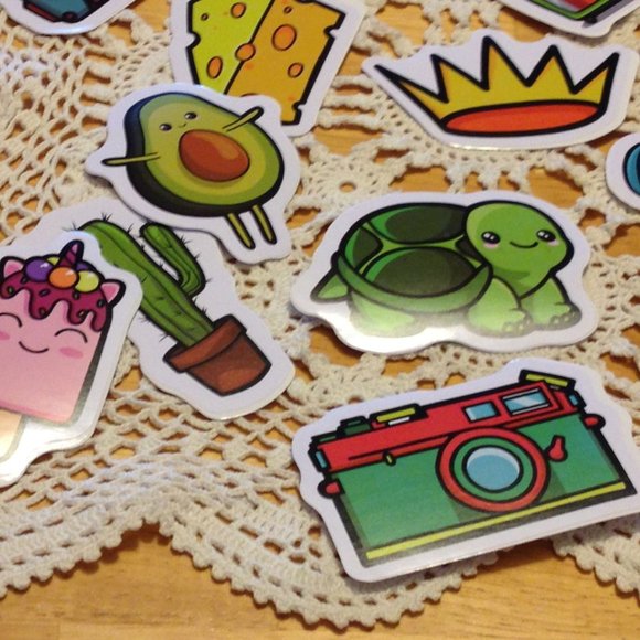 Fun stickers for kids, crafts, cellphone, laptop, hydration bottles, etc - Picture 3 of 6